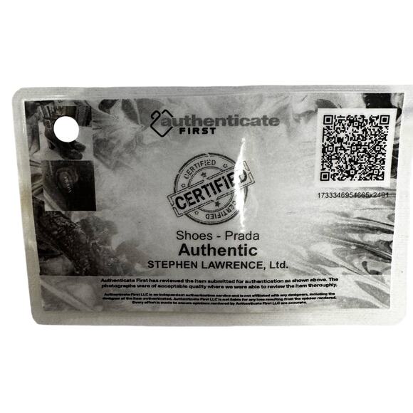 NEW Prada Black Leather Round Toe Platform Block Heel Ankle Boots Size 38 / US 8 - Picture 11 of 11